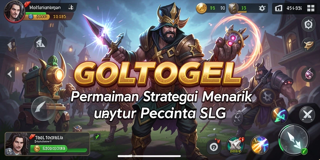 Tampilan gameplay GOLTOGEL yang seru dan menarik.