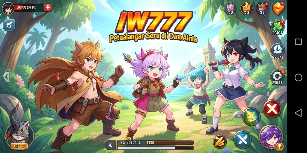 Gameplay menarik yang menampilkan karakter Anime ikonik.
