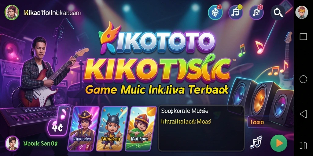 Screenshot gameplay KIKOTOTO yang seru dan interaktif.