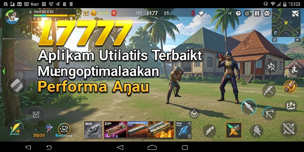 Tampilan L777 yang modern dengan fitur utilitas yang lengkap.