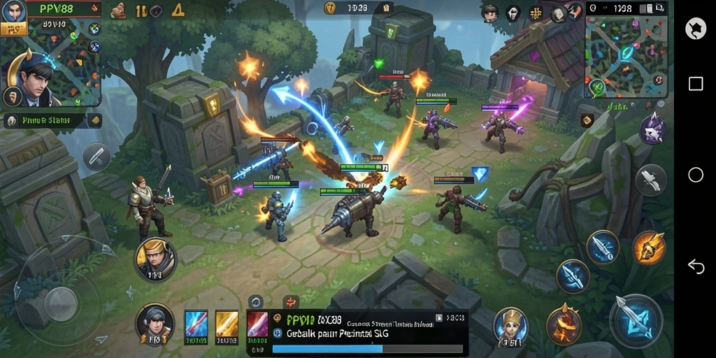 Tampilan gameplay epik PPV88 dengan pertempuran menegangkan.