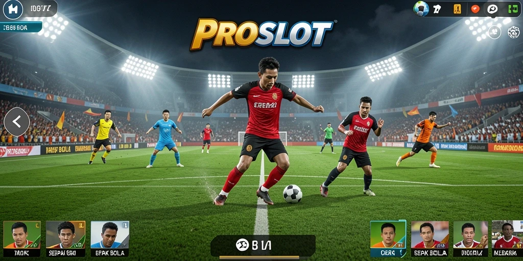 Tampilan gameplay PROSLOT yang menegangkan dan seru.