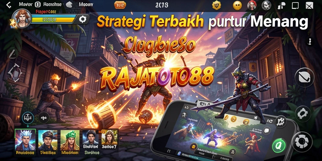 Tampilan gameplay strategi yang mendebarkan dalam RAJATOTO88.