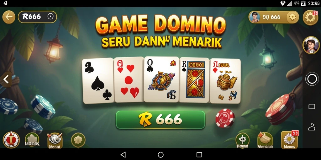 Tampilan gameplay seru di RR666 dengan grafis yang menarik.
